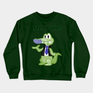 Masked Alligator Crewneck Sweatshirt